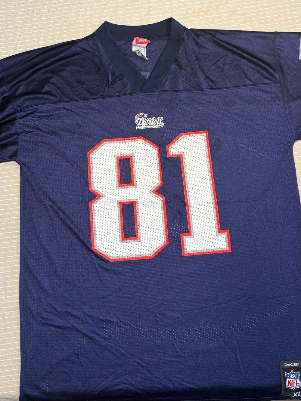 Randy Moss New England  Patriots jersey